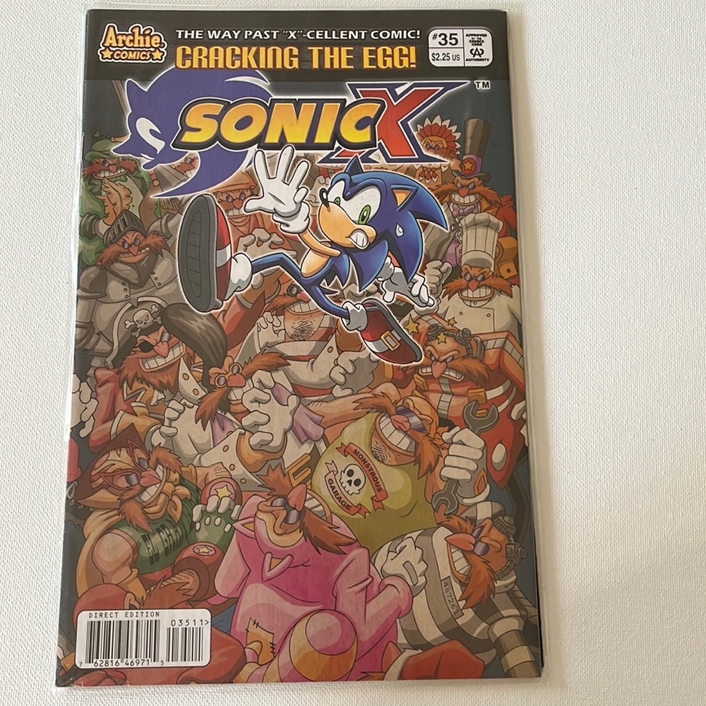 Sonic the hedgehog comic books